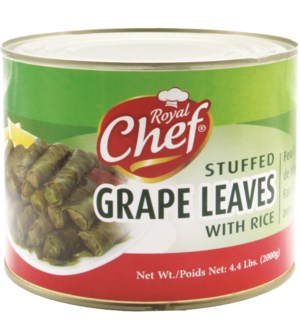 Royal Chef Stuffed Grape Leaves 2000g * 6